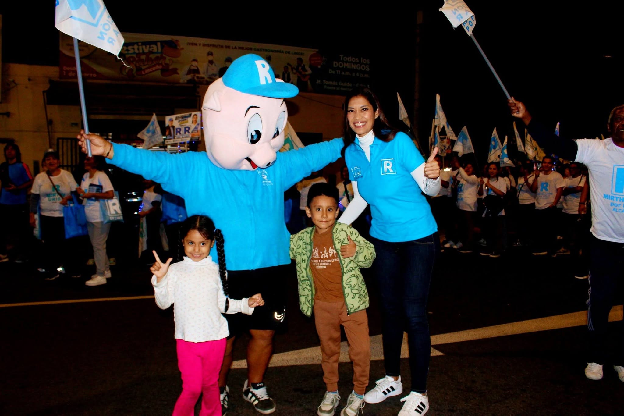 Caminata nocturna con Mirtha Uribe